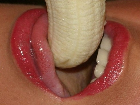 In the mouth